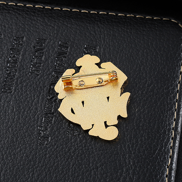Custom Die Struck Metal Logo Pin with Box