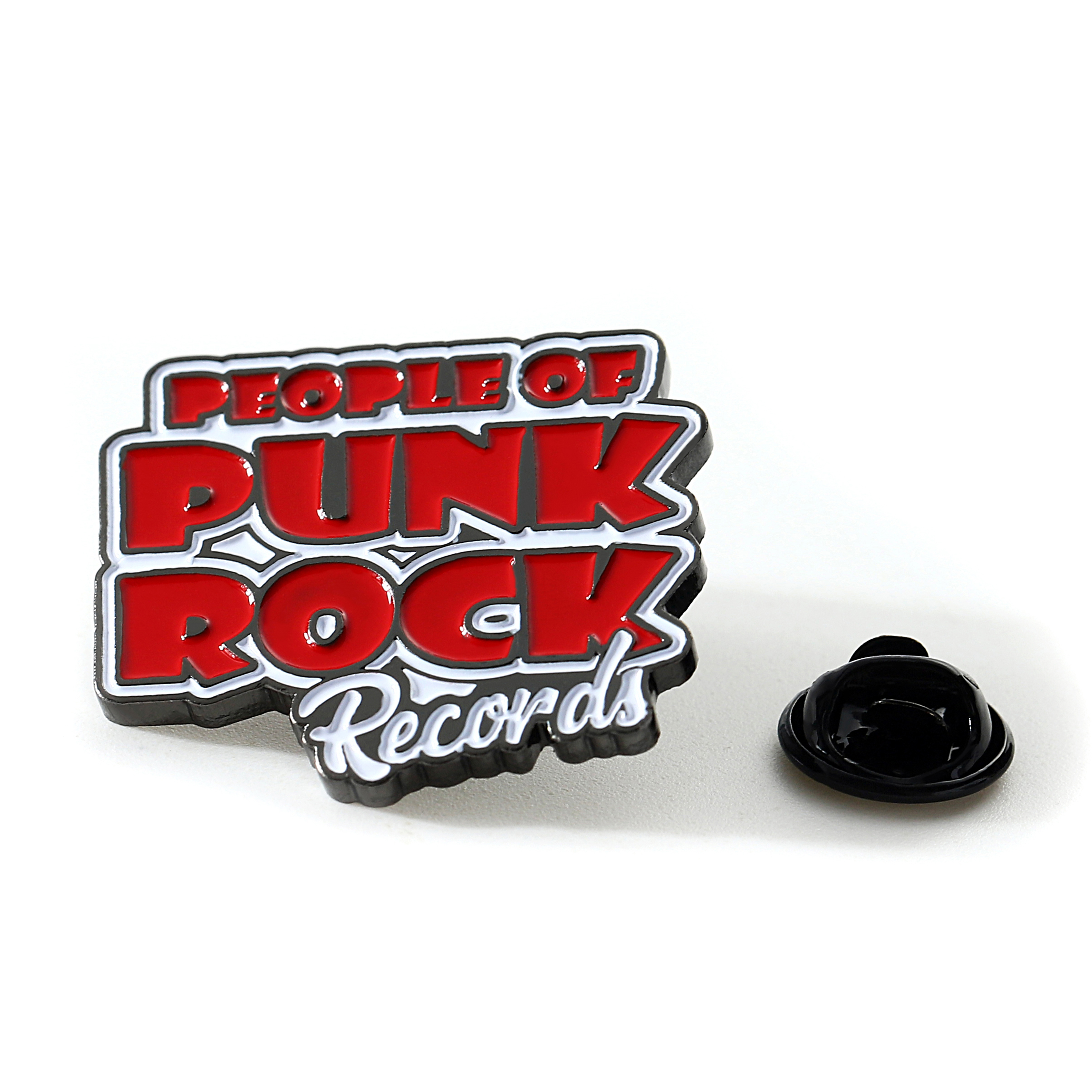 Metal Custom Black Punk Rock Pin