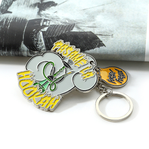 Custom Metal Soft Enamel Flower Fancy Keychain