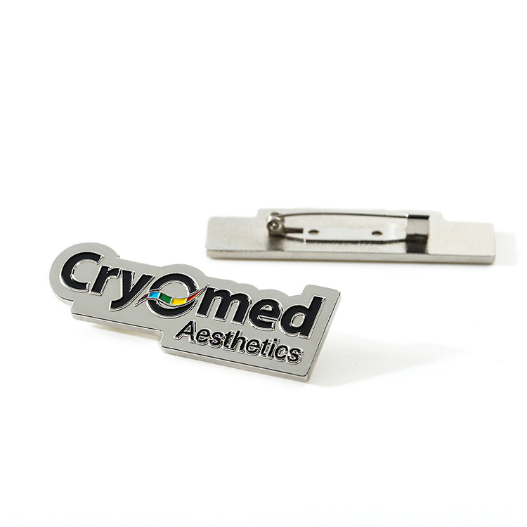 Metal Customized Silver Cryomed Aesthetics Pin