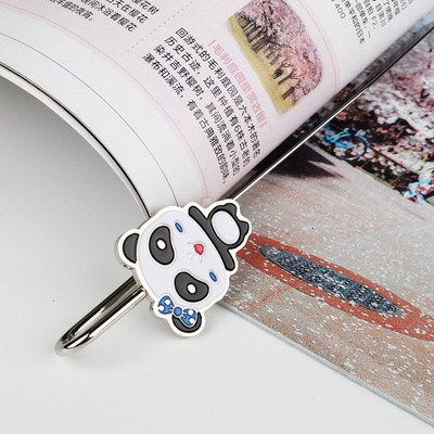 Customized Cool Panda Hook Bookmark for Book