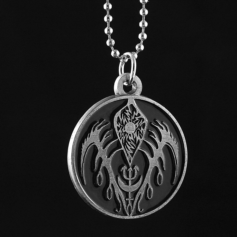 Custom Metal Alloy Siver Ancient Necklace for Clothing
