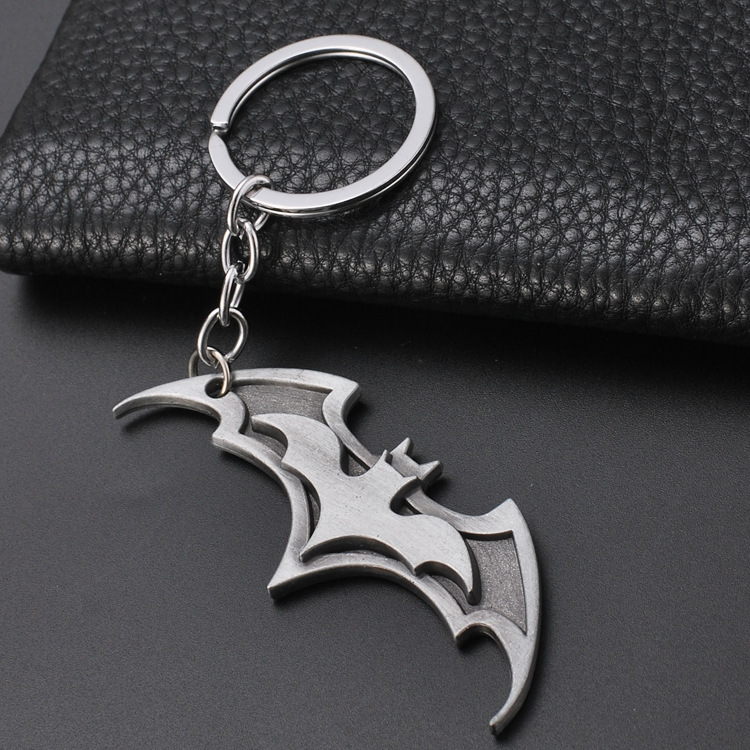 Bat Custom Fancy Metal Keychains