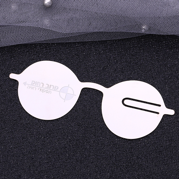 Custom Metal Steel Glasses Pin