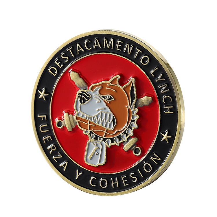 Customized Metal Antique Bronze Coin for Chile