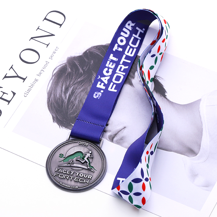 High Quality Custom Metal Facet Tour Medal for Runners