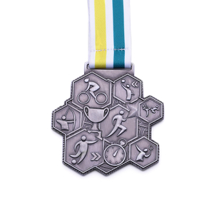 Custom Cool Metal Hari Olahraga Medal for Different Sports